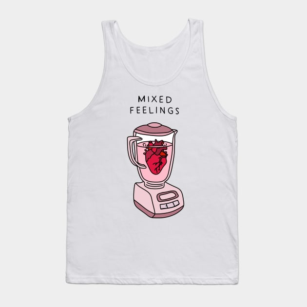 Mixed feelings Tank Top by bluesalem